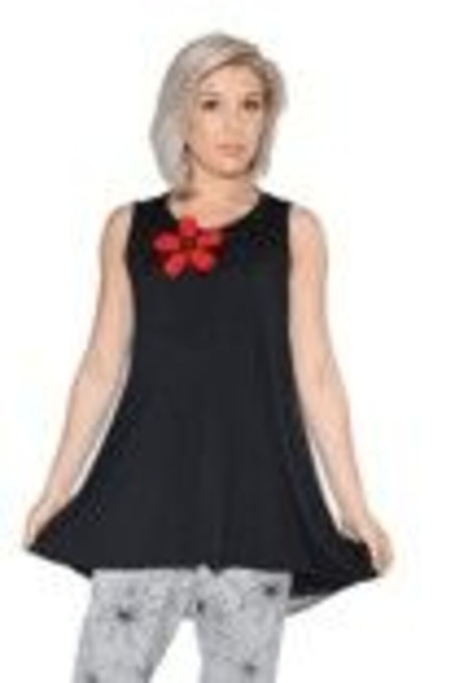 IC Collection Scoop Neck Sleeveless Layering Tank